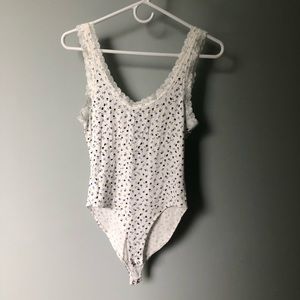 Forever 21 Floral Pattern Bodysuit